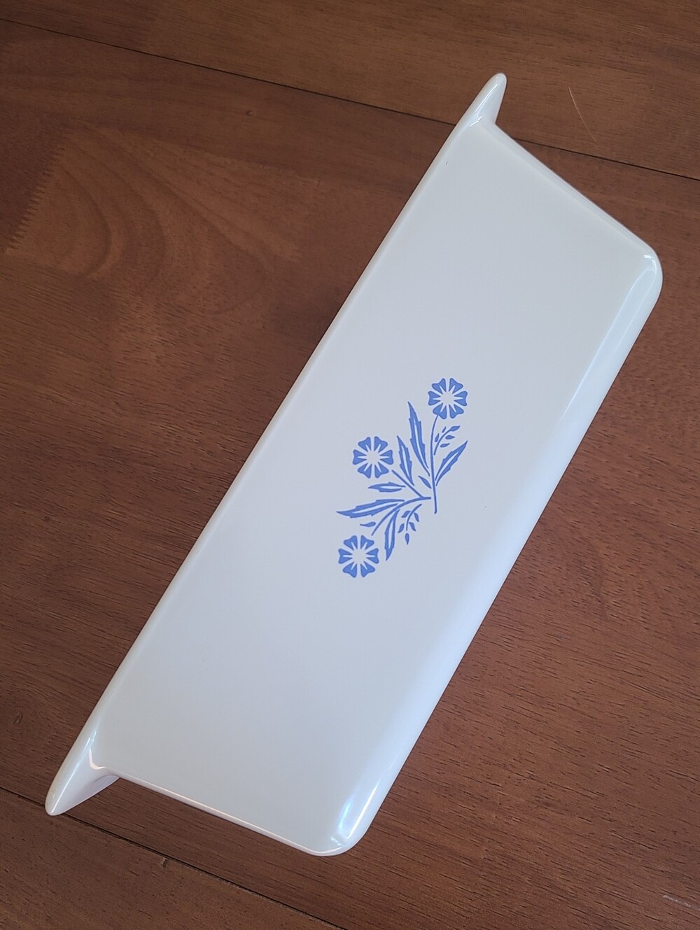 Vintage Corning Ware Blue Cornflower Loaf Pan P-315-B (2-Quart) - Excellent
